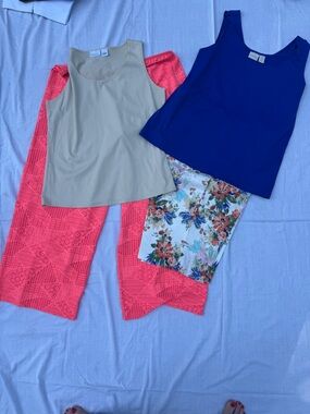 Chico's Bold Royal Blue Top and Spring Outfit Bundle